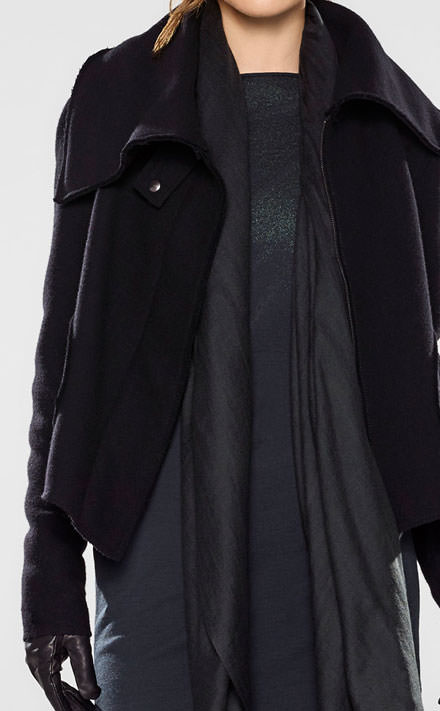 Sarah Pacini GANTS LONGS - CUIR SOUPLE Look