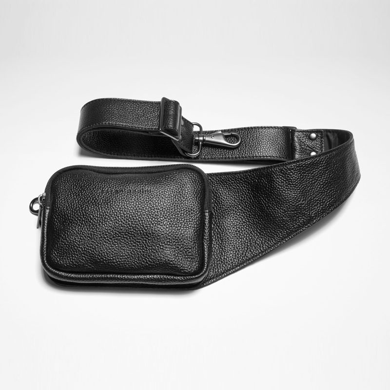 Sarah Pacini POCHETTE DE TAILLE - CUIR De face