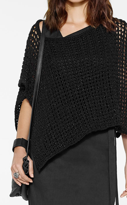 Sarah Pacini Kleine tasche Look