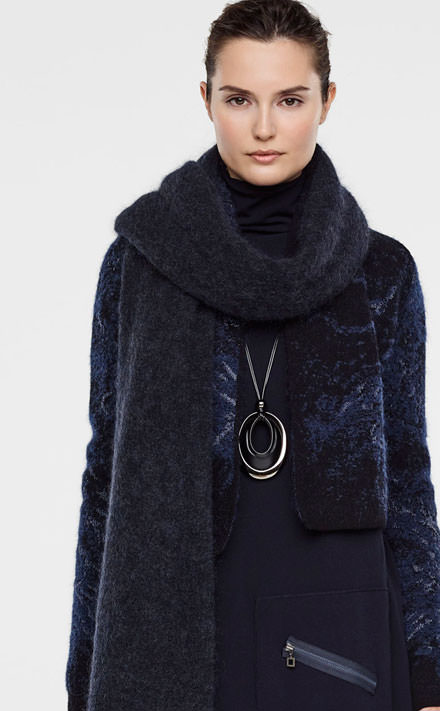 Sarah Pacini COLLIER - PENDENTIF CUIR & MÉTAL Look