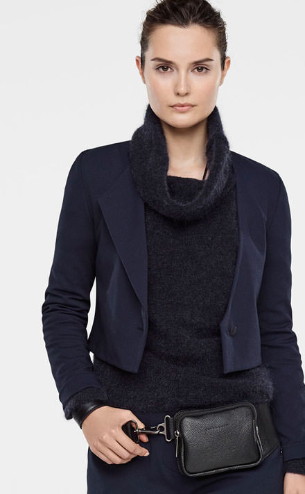 Sarah Pacini COLLIER - PENDENTIF CUIR & MÉTAL Look
