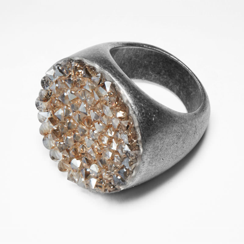 Sarah Pacini RING - SWAROVSKI KRISTALLEN Voorzijde
