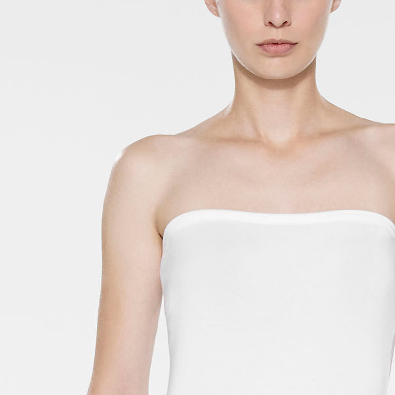 Sarah Pacini TUNIQUE COURTE - BUSTIER De face