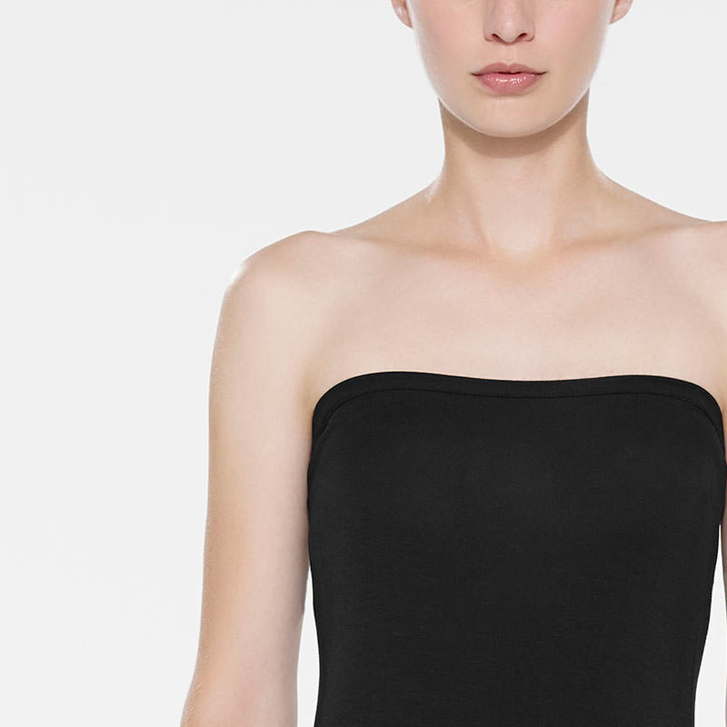 Sarah Pacini TUNIQUE LONGUE - BUSTIER De face