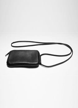 Sarah Pacini LEATHER NECK WALLET Front