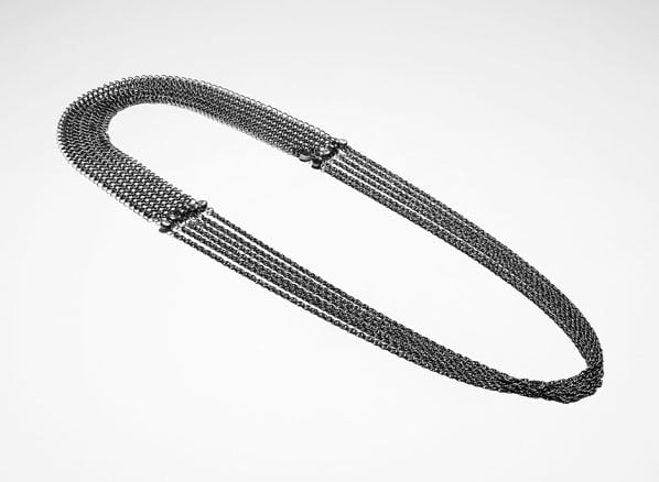 Sarah Pacini Chainmail necklace - front