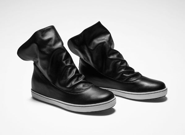 Sarah Pacini Leather low boots - front