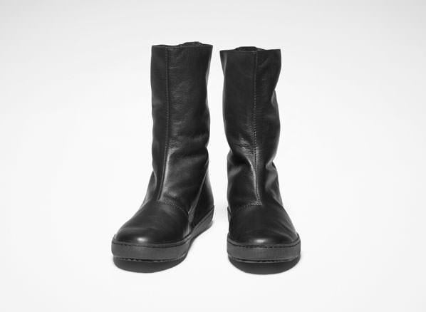 Sarah Pacini Low leather boots - front