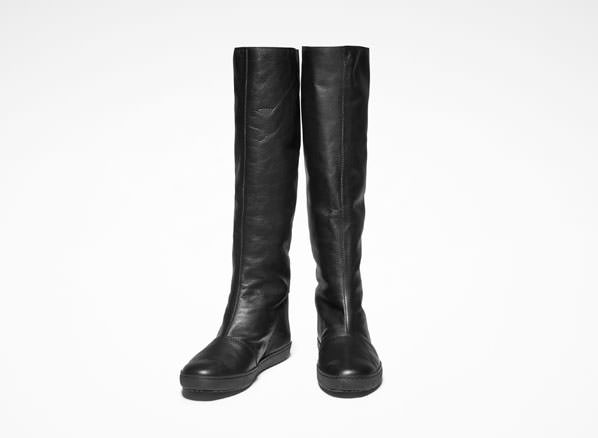Sarah Pacini Tall leather boots - front