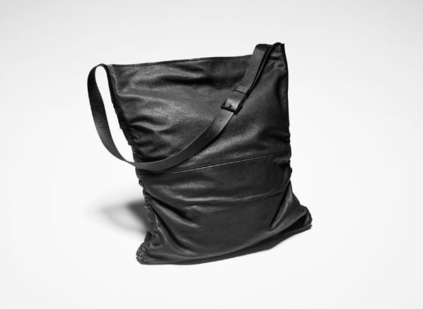 Sarah Pacini SAC EN CUIR-EFFET PLISSE De face
