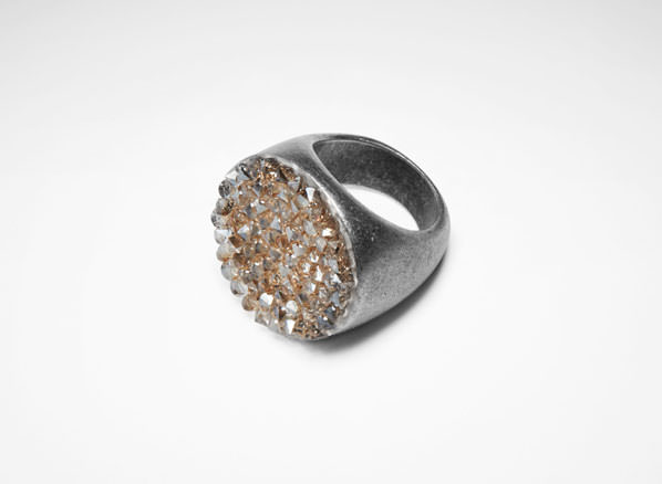 Sarah Pacini Ring - swarovski crystals - front