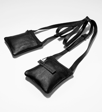 Sarah Pacini Lederen holstertas - front