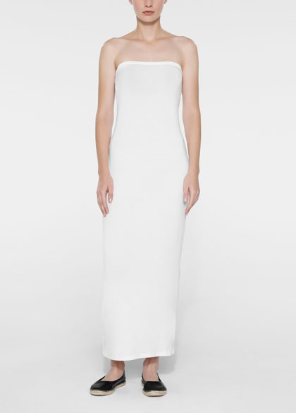 Sarah Pacini Long tube tunic - front