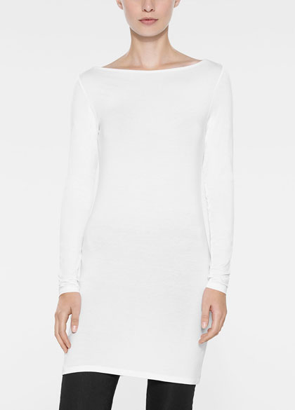 Sarah Pacini Tunic - boat neck - front