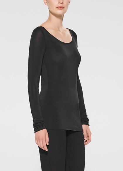 Sarah Pacini T-shirt - boatneck - front