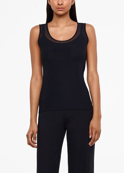 Sarah Pacini Translucent top - anaïs - front