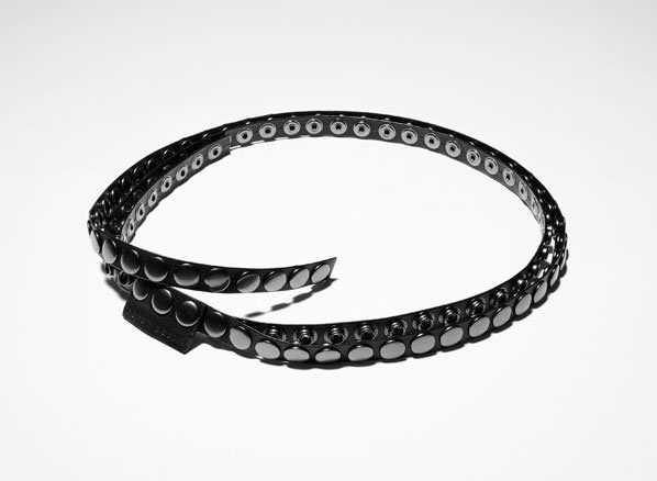 Sarah Pacini Lederen riem - front