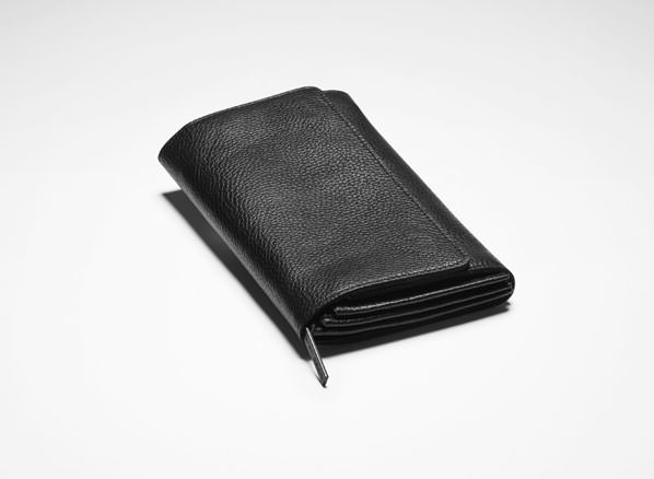 Sarah Pacini Leather clutch - front