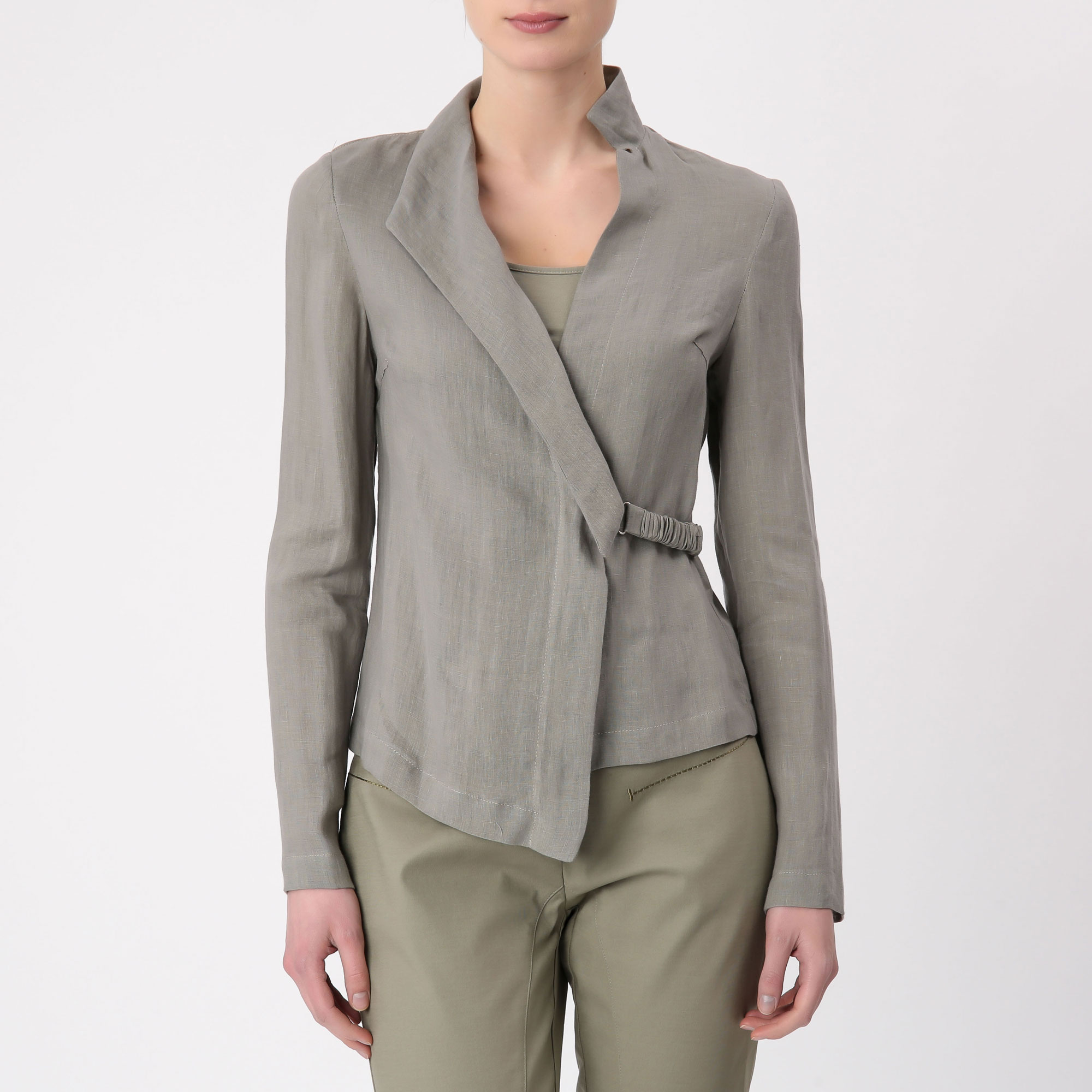venus asymmetrical button jacket