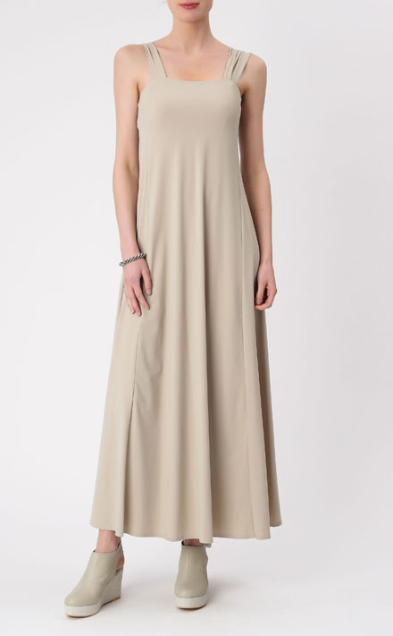 wide maxi dress