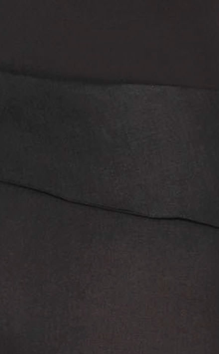 Sarah Pacini LINEN SAROUEL SKIRT Back view