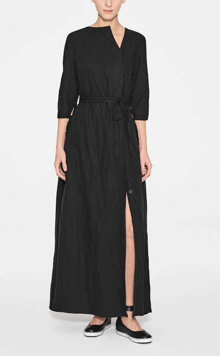 short sleeve maxi dress