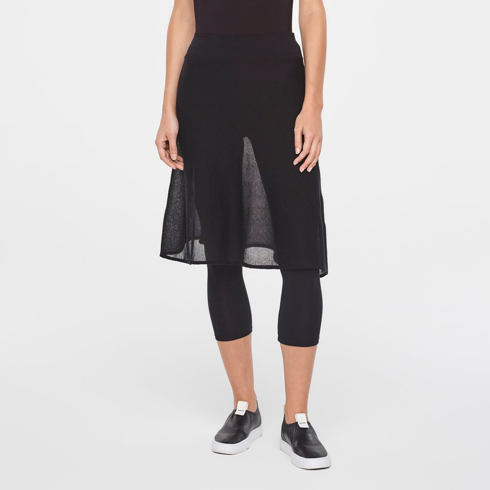 Sarah Pacini COTTON VEIL SKIRT Front