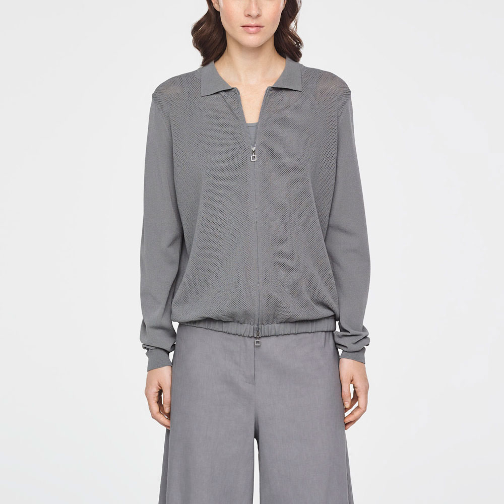 Sarah Pacini CARDIGAN - MOTIF PERFORÉ De face
