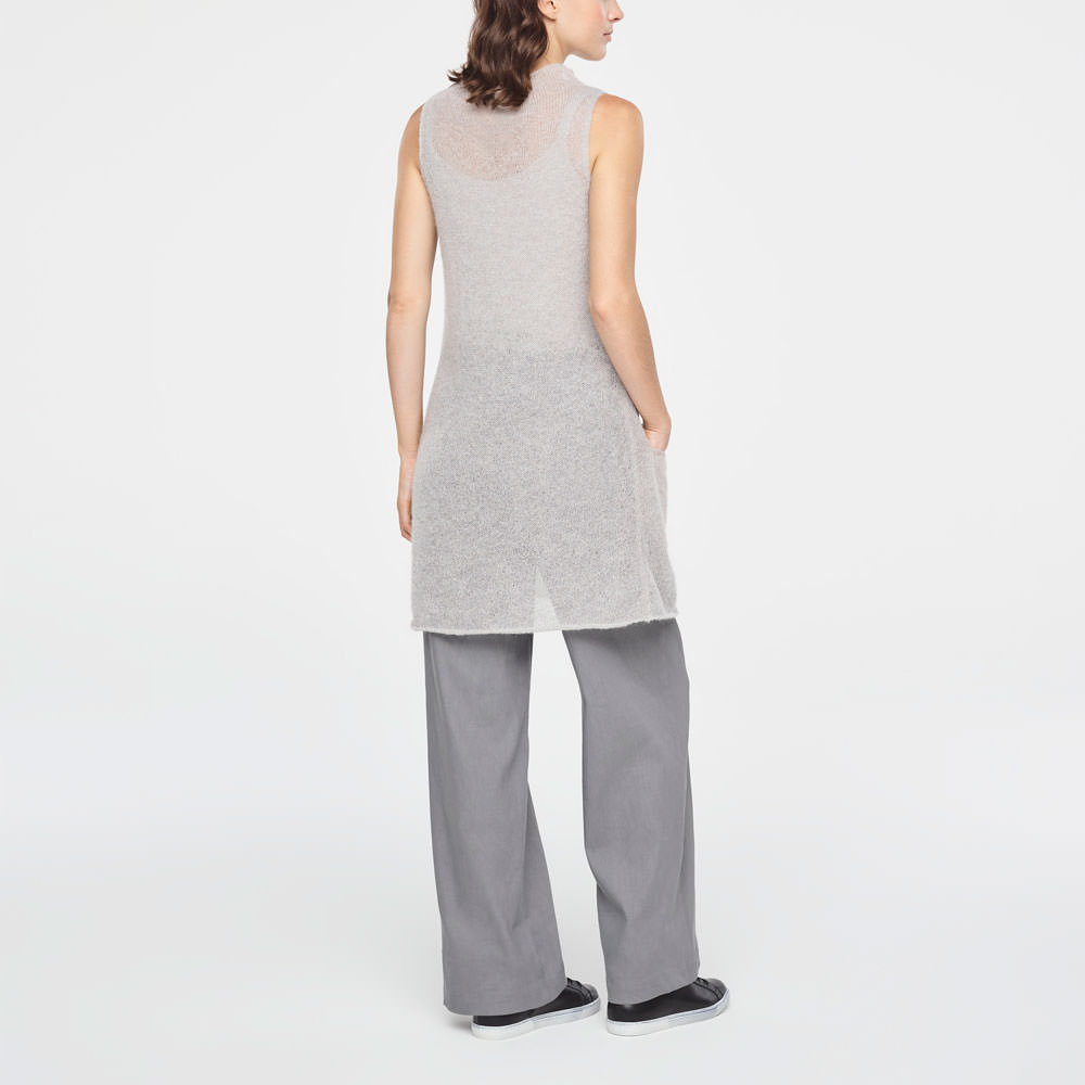Sarah Pacini ULTRA-LEICHTE TUNIKA MOHAIR Rück