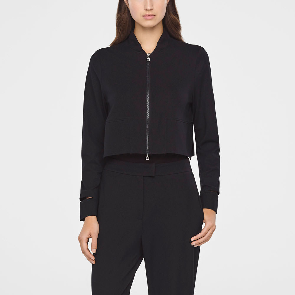 Sarah Pacini VESTE COURTE - JERSEY De face