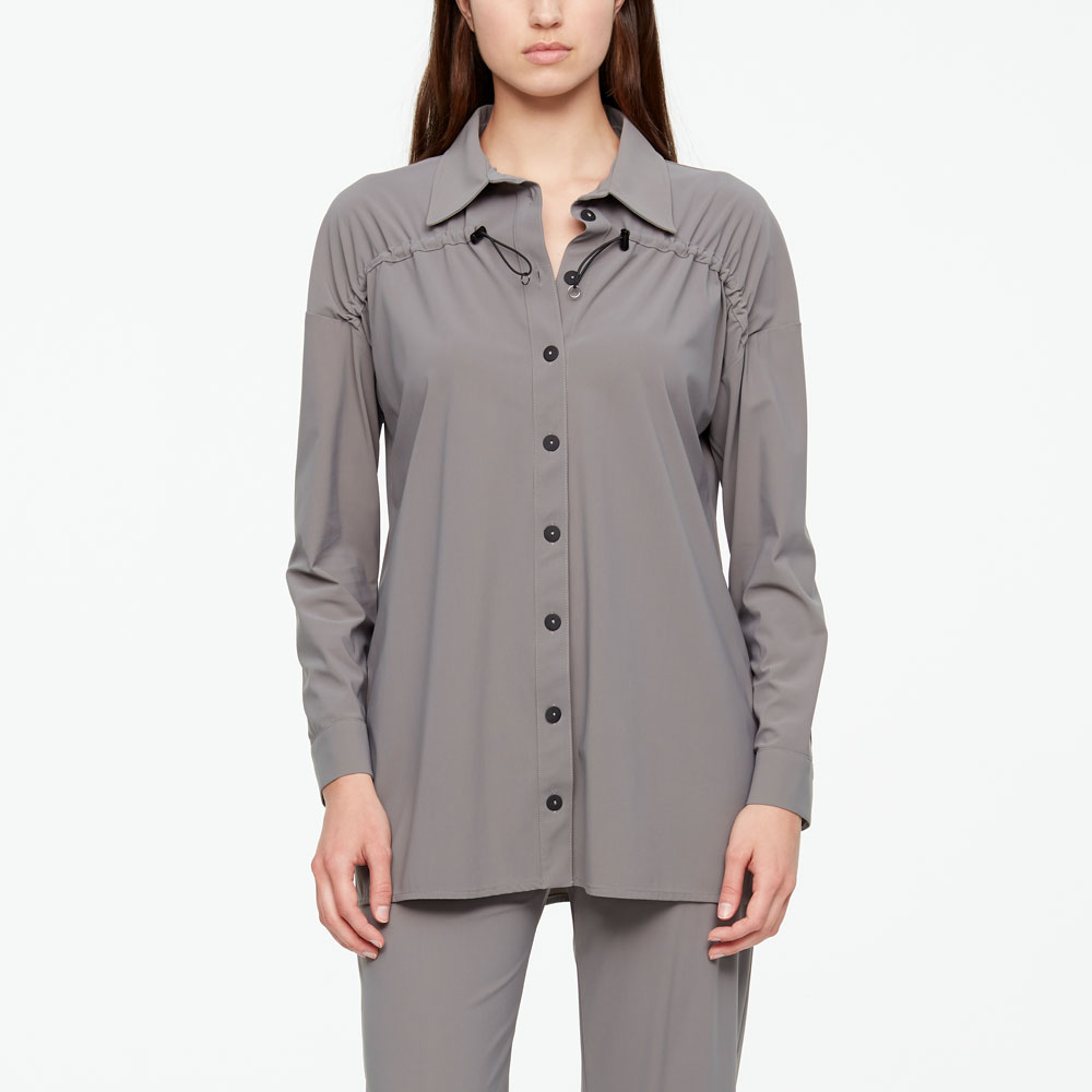 Sarah Pacini DRAWSTRING SHIRT Front