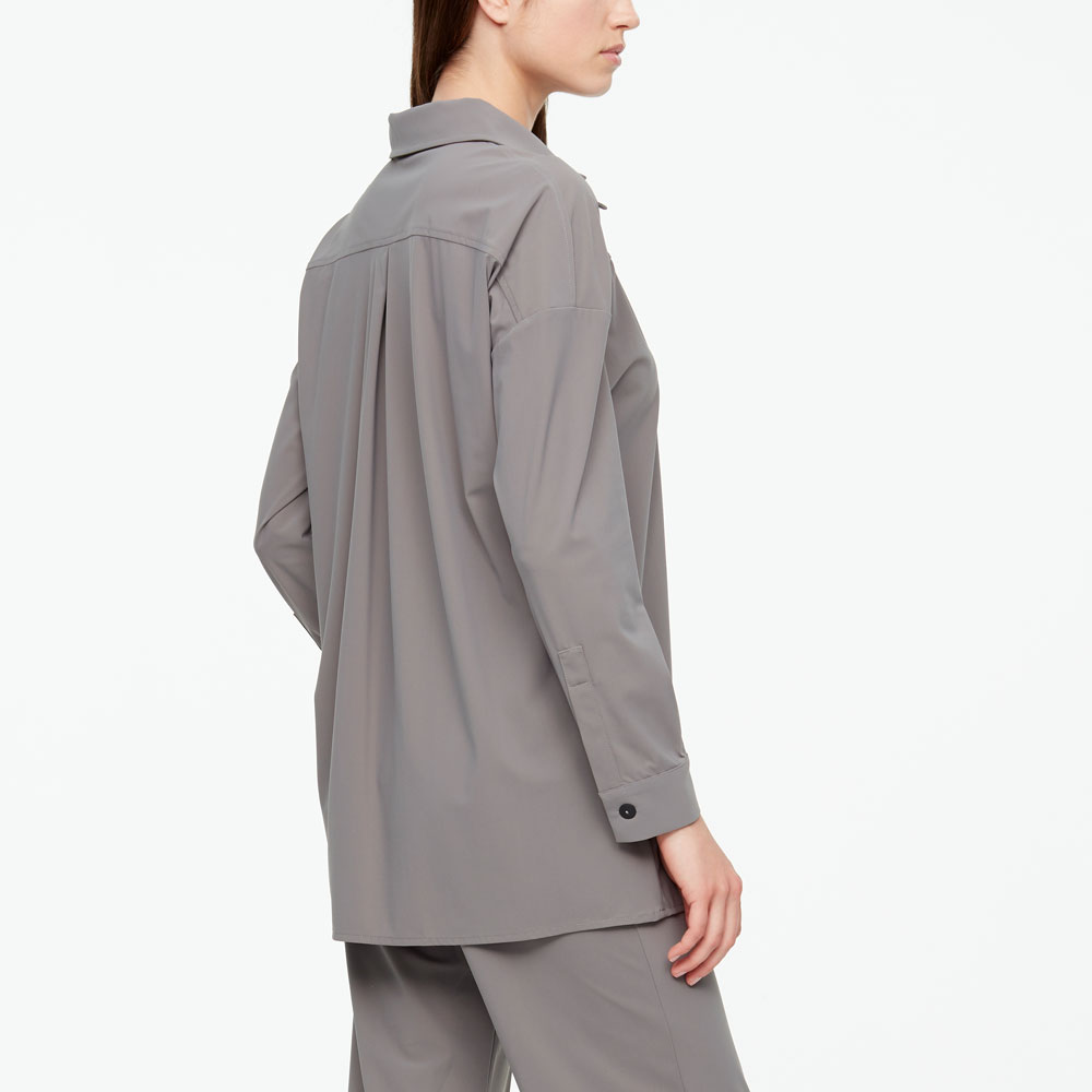 Sarah Pacini DRAWSTRING SHIRT Back view