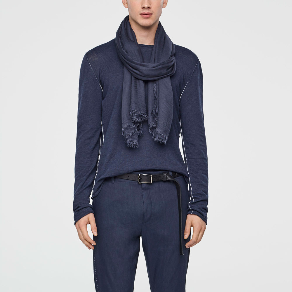 Sarah Pacini FOULARD TRANSLUCIDE De face
