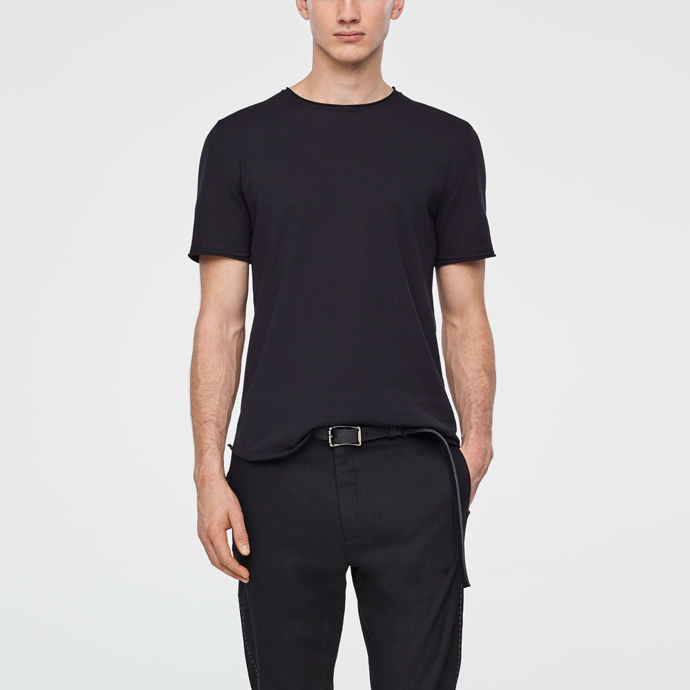 Sarah Pacini PULL EN COTON - MANCHES COURTES De face