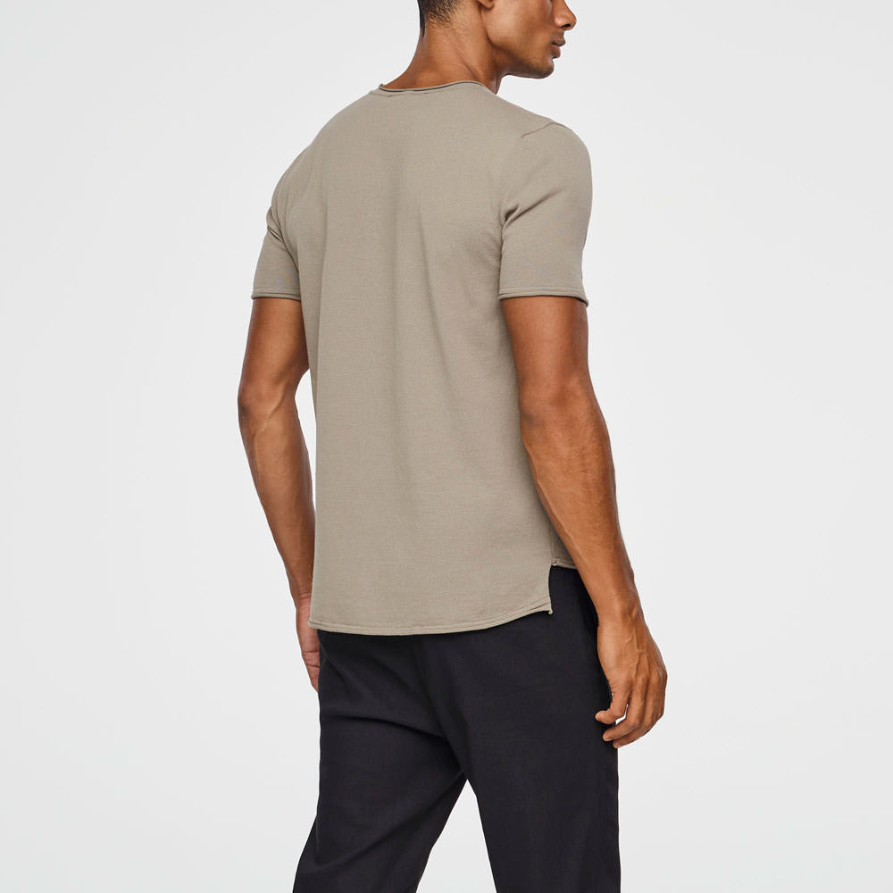 Sarah Pacini COTTON SWEATER - SHORT SLEEVES Back view