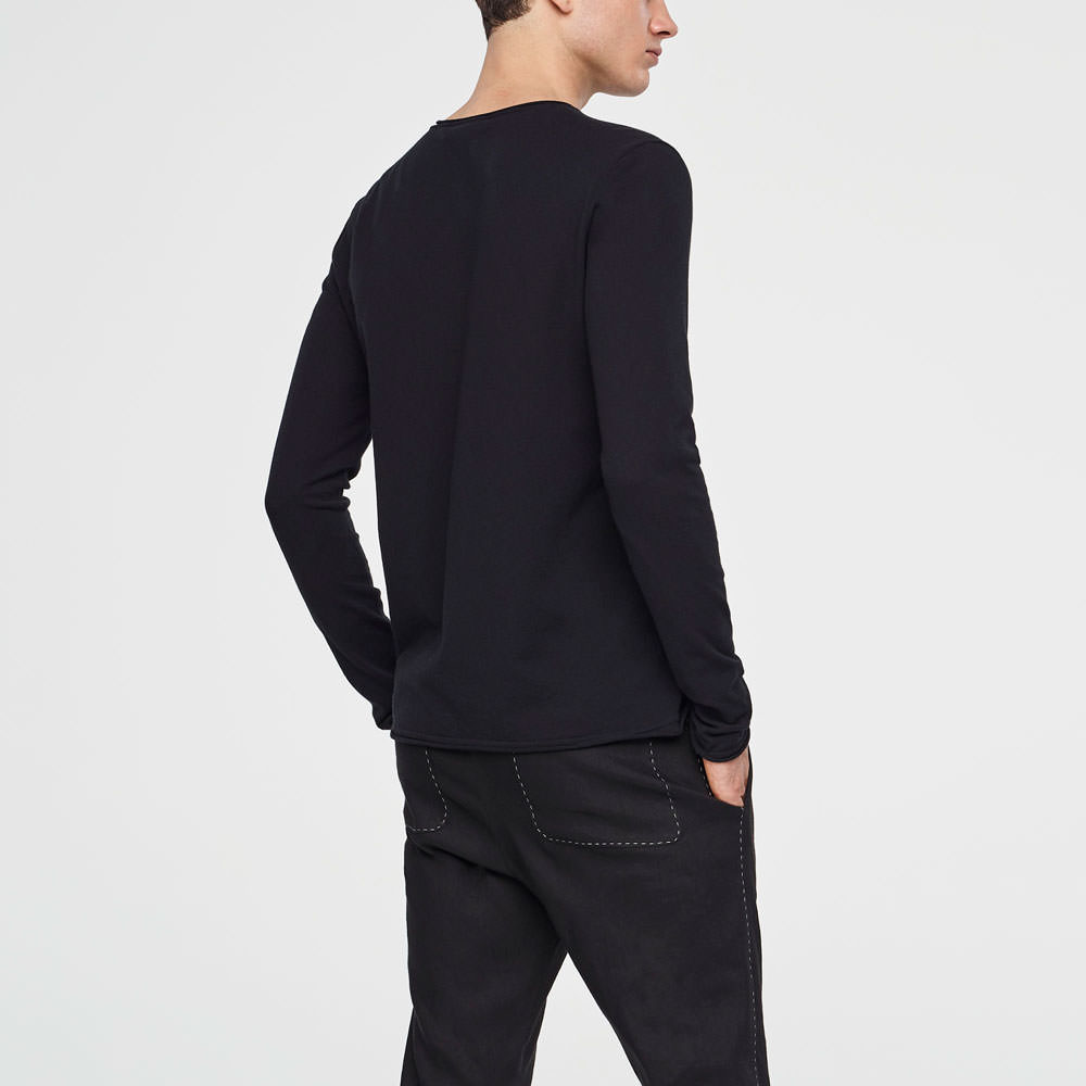 Sarah Pacini PULL EN COTON - MANCHES LONGUES Derrière