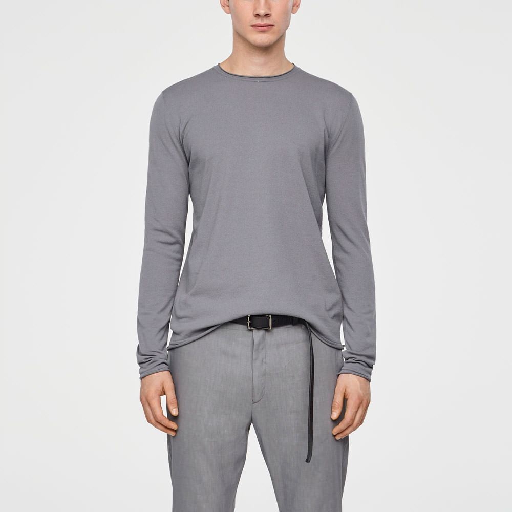 Sarah Pacini PULL EN COTON - MANCHES LONGUES De face