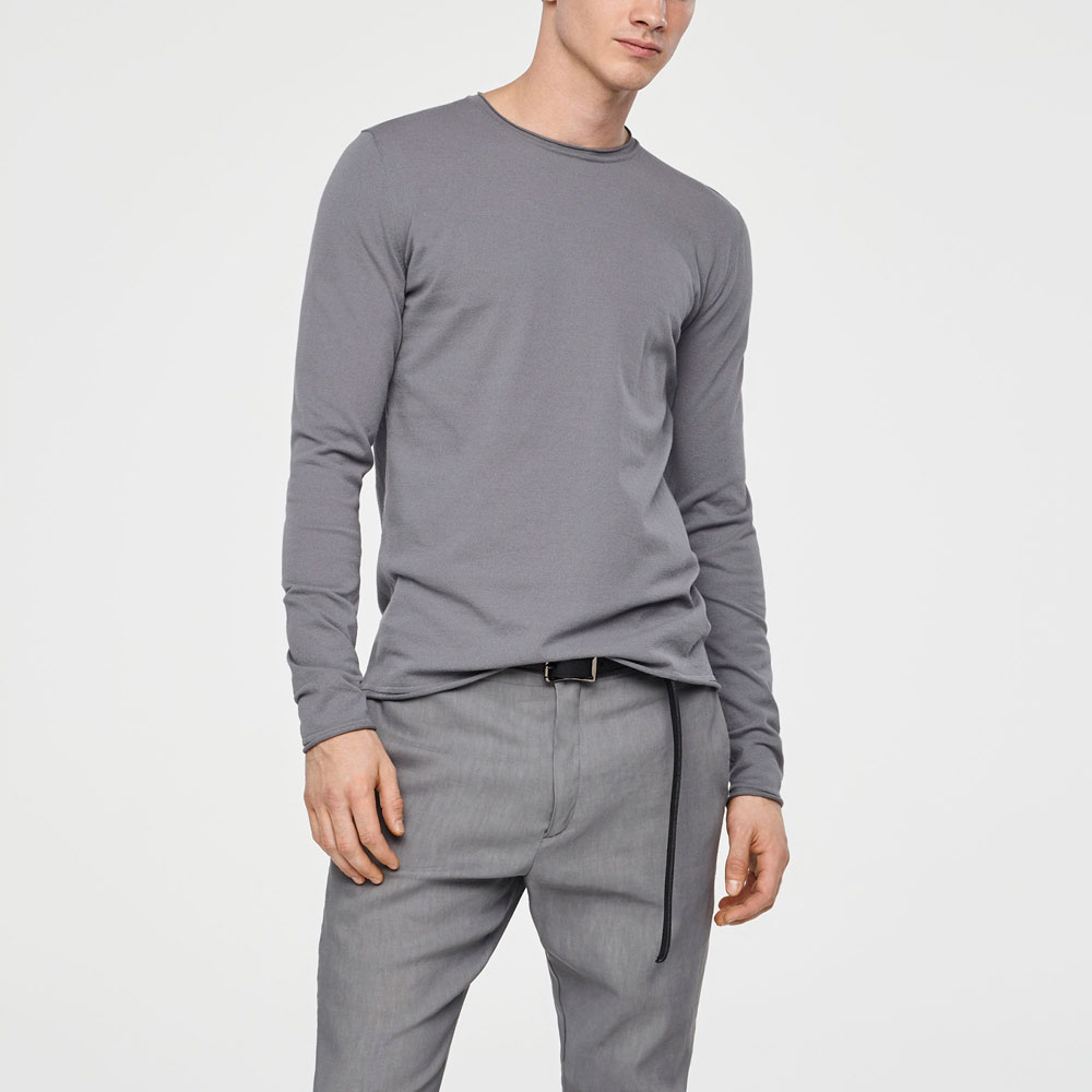 Sarah Pacini PULL EN COTON - MANCHES LONGUES Mixé