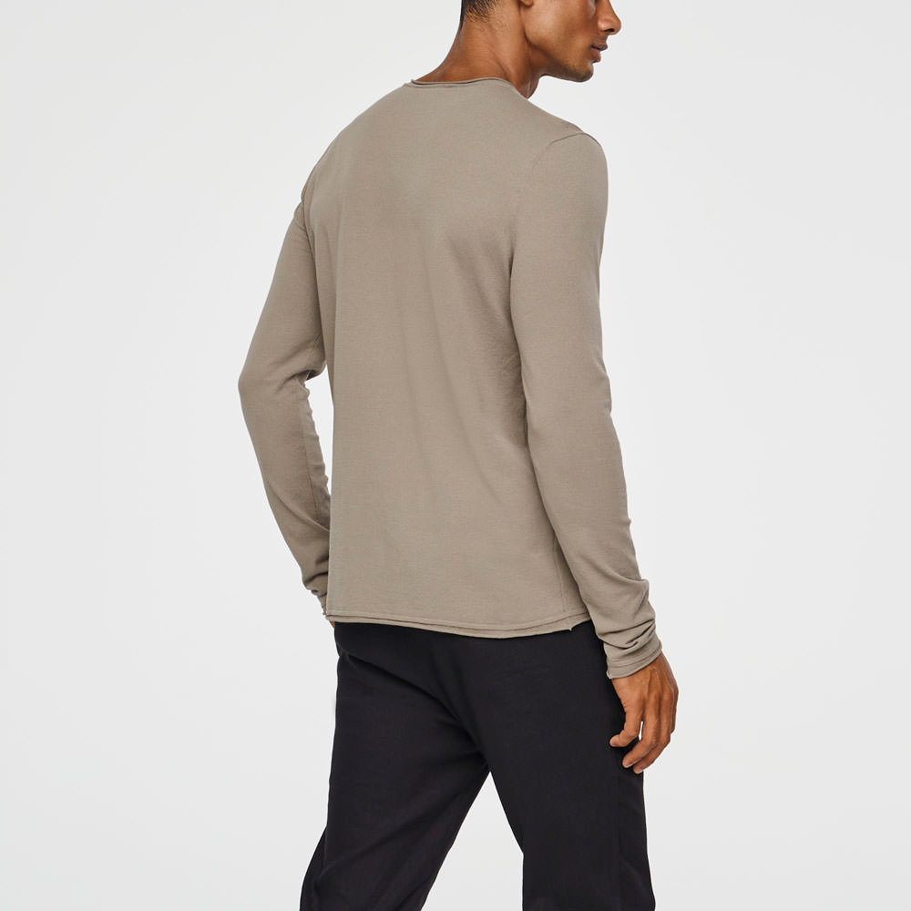 Sarah Pacini PULL EN COTON - MANCHES LONGUES Derrière