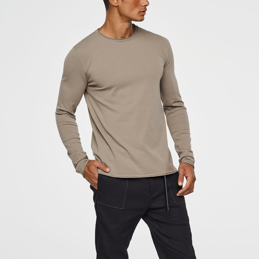 Sarah Pacini PULL EN COTON - MANCHES LONGUES Mixé
