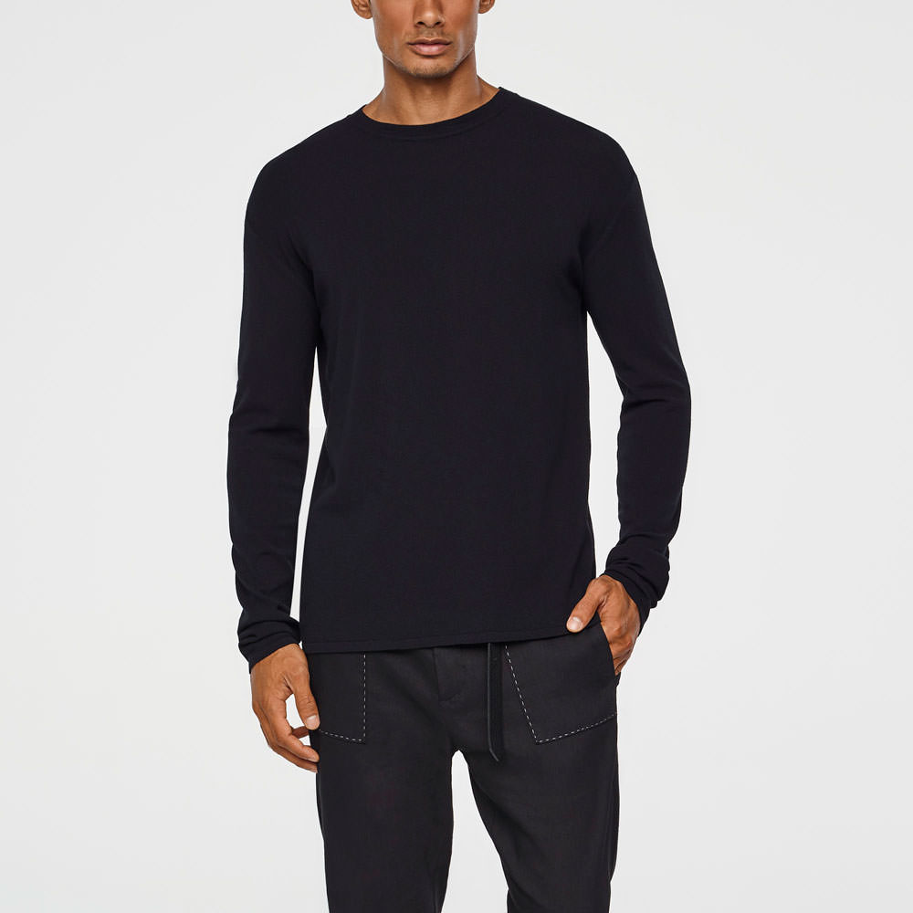 Sarah Pacini PULL LEGER - RAS-DU-COU De face