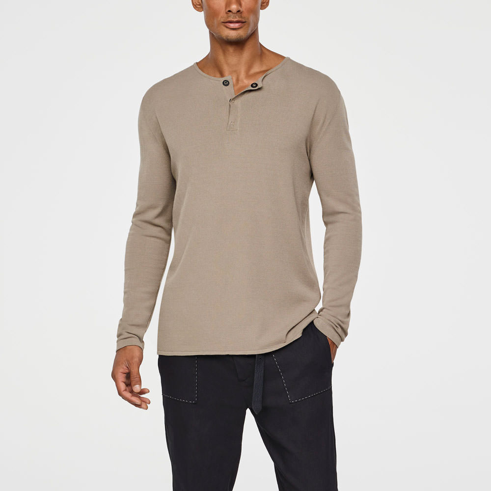 Sarah Pacini LIGHT SPRING HENLEY Front