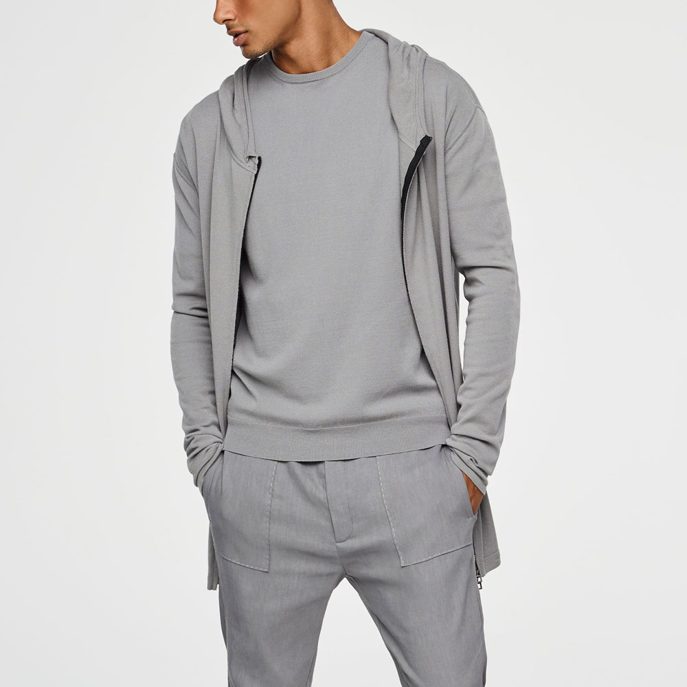 Sarah Pacini LENTECARDIGAN MET KAP Mixed