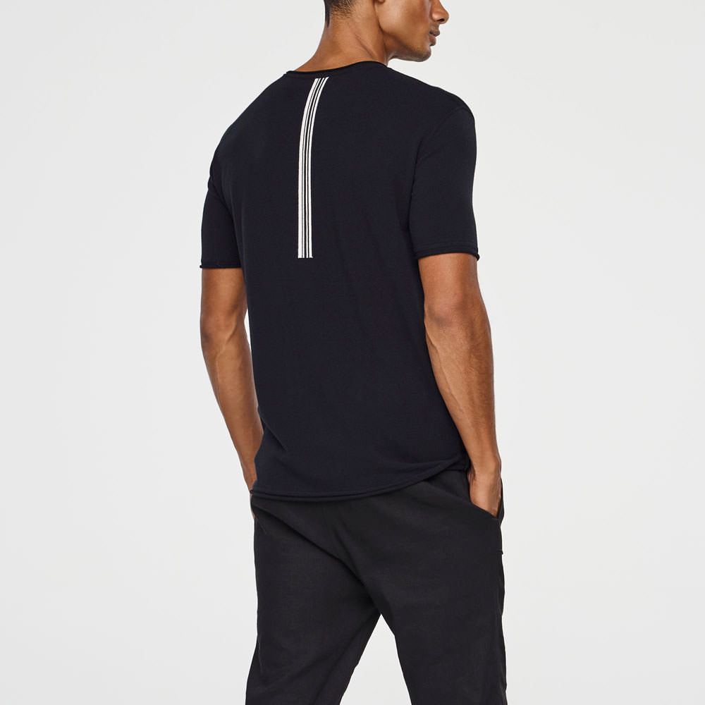 Sarah Pacini LIGHT SWEATER - BARCODE DETAIL Back view