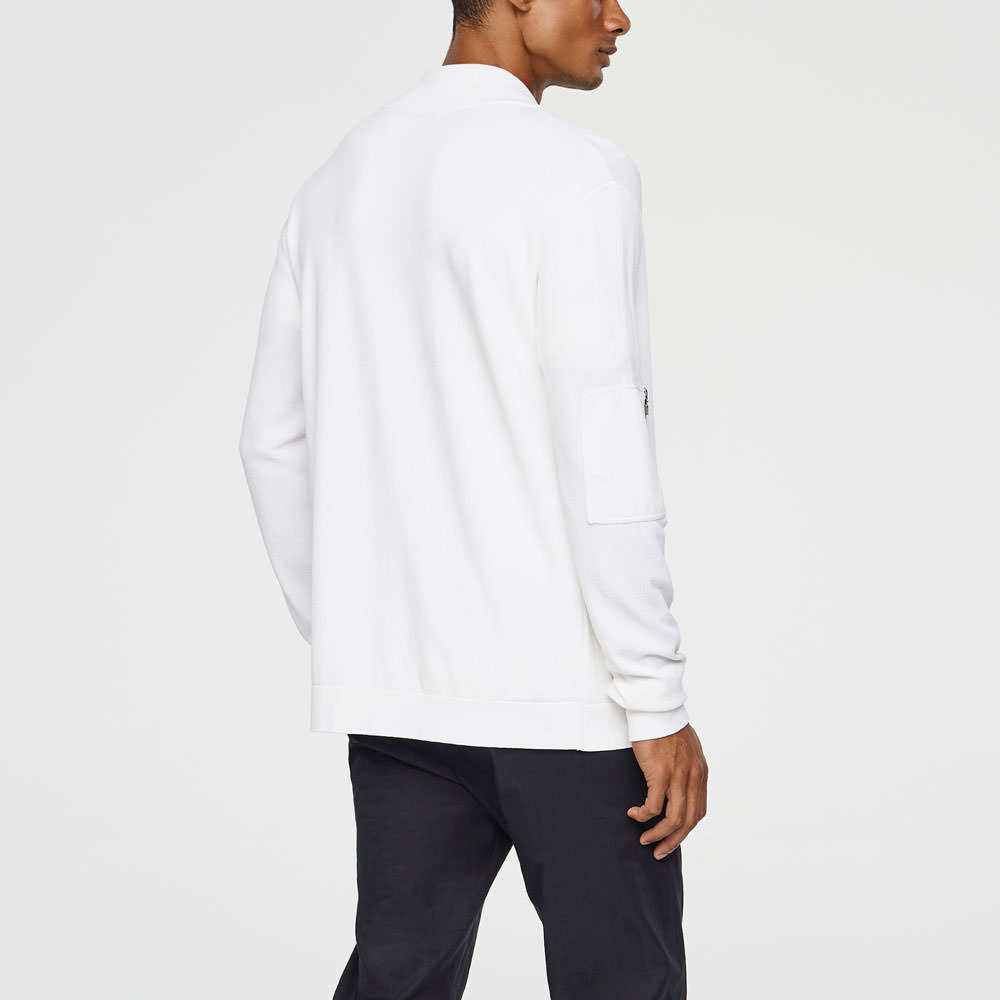 Sarah Pacini CARDIGAN LEGER - POCHE PLAQUÉE Derrière