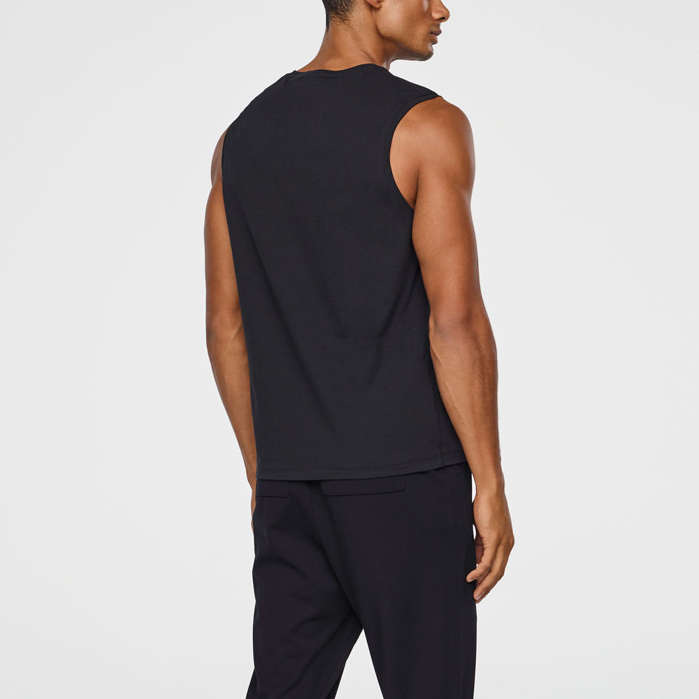 Sarah Pacini TANKTOP AUS STRETCHBAUMWOLLE Rück