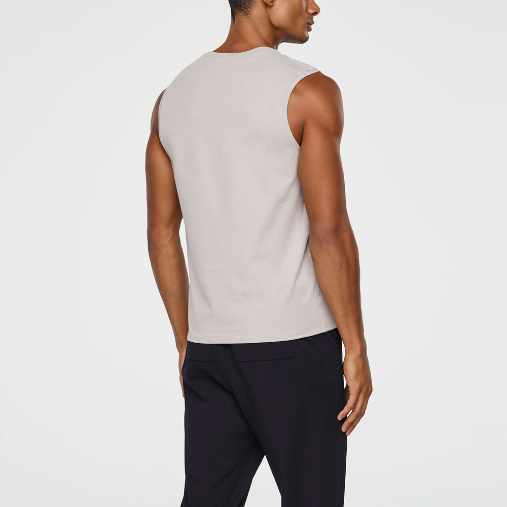 Sarah Pacini TANK TOP IN STRETCH KATOEN Achterzijde