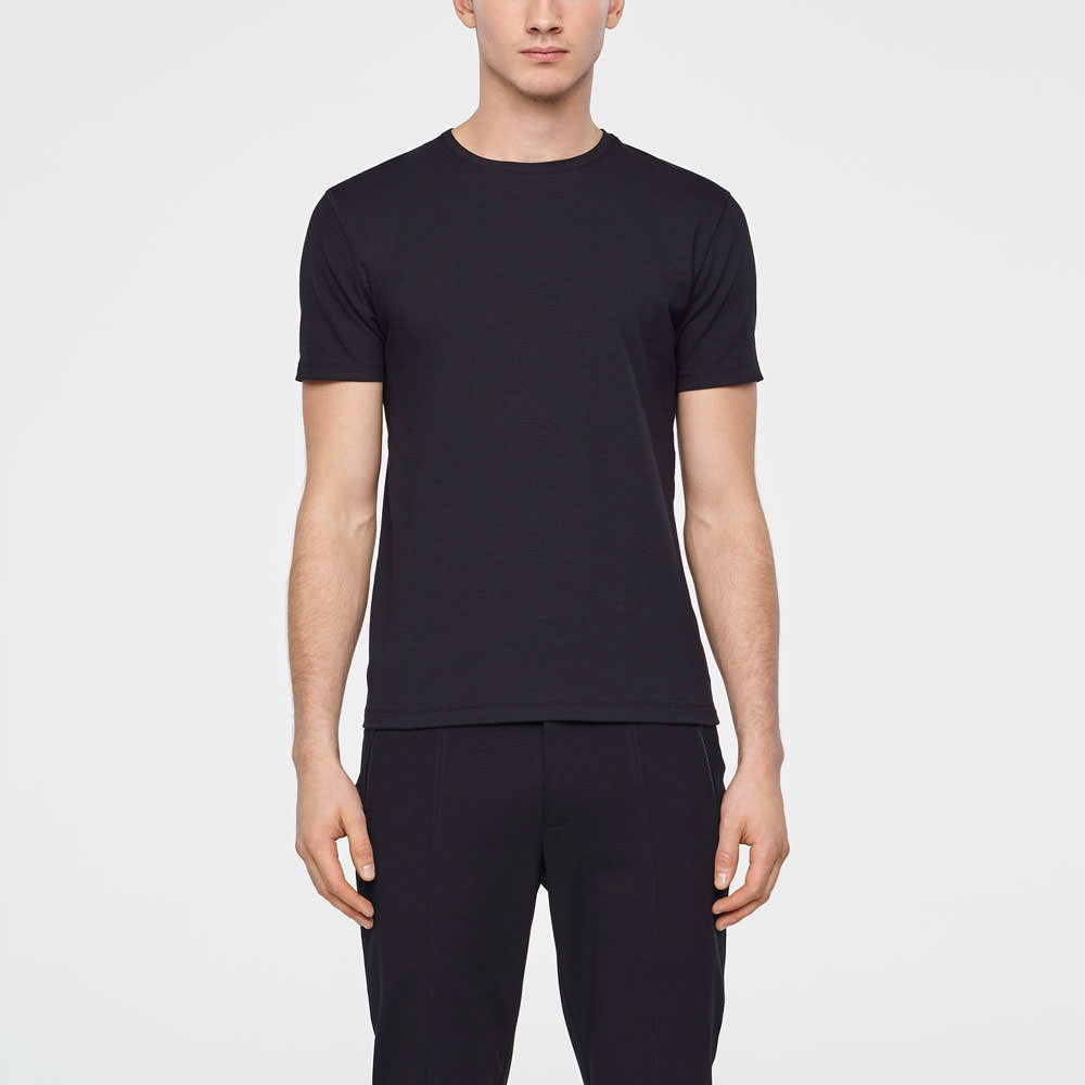 Sarah Pacini STRETCH KATOENEN T-SHIRT Voorzijde