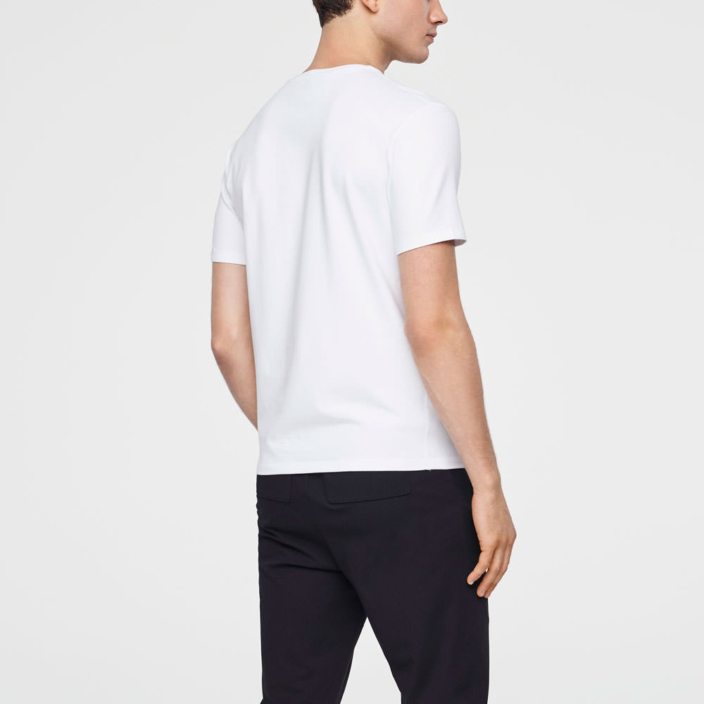 Sarah Pacini STRETCH KATOENEN T-SHIRT Achterzijde
