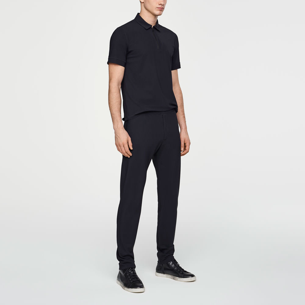 Sarah Pacini TRAVELLER PANTS - ELASTIC WAISTBAND Front